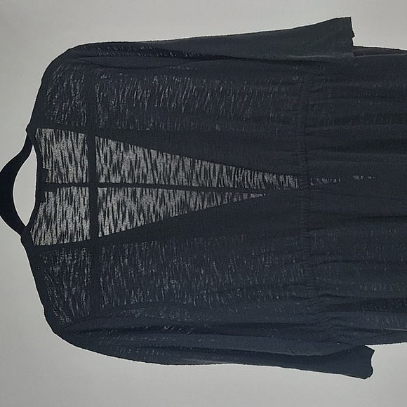 Lane Bryant Black Slightly Sheer Cardigan - Picture 11 of 13